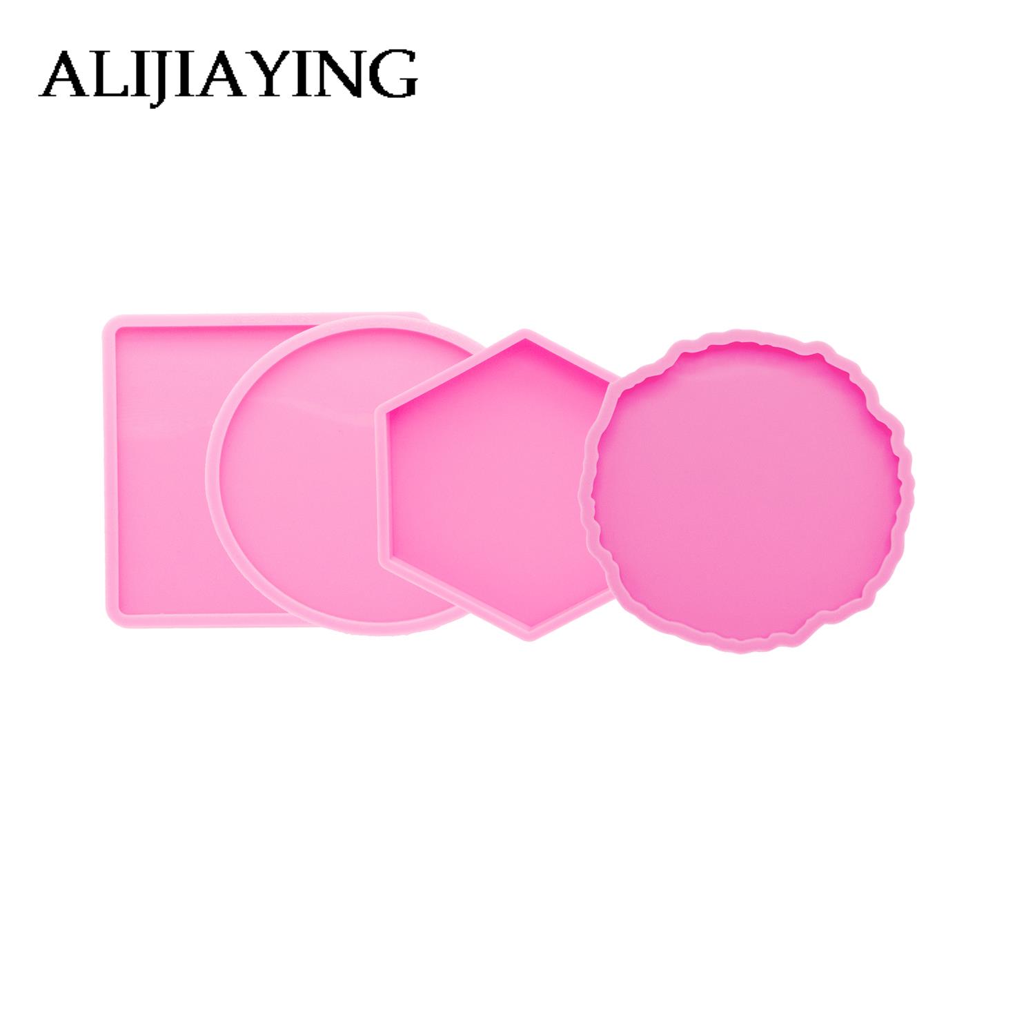 Geode Mold Silicone - DY0278 takı yüzey Geode bardak silikon