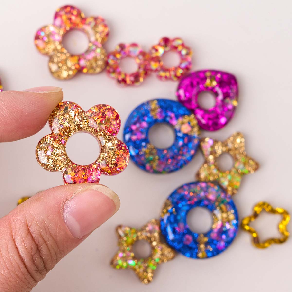 El yapımı çivi üzerinde şeffaf - Resin Craft Material incelemesi ve fiyatı