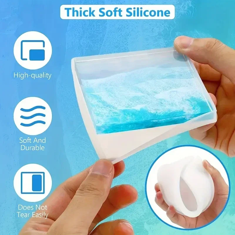 5 Adet/Set DIY Epoksi Reçine B - Coaster Mold Round incelemesi ve fiyatı