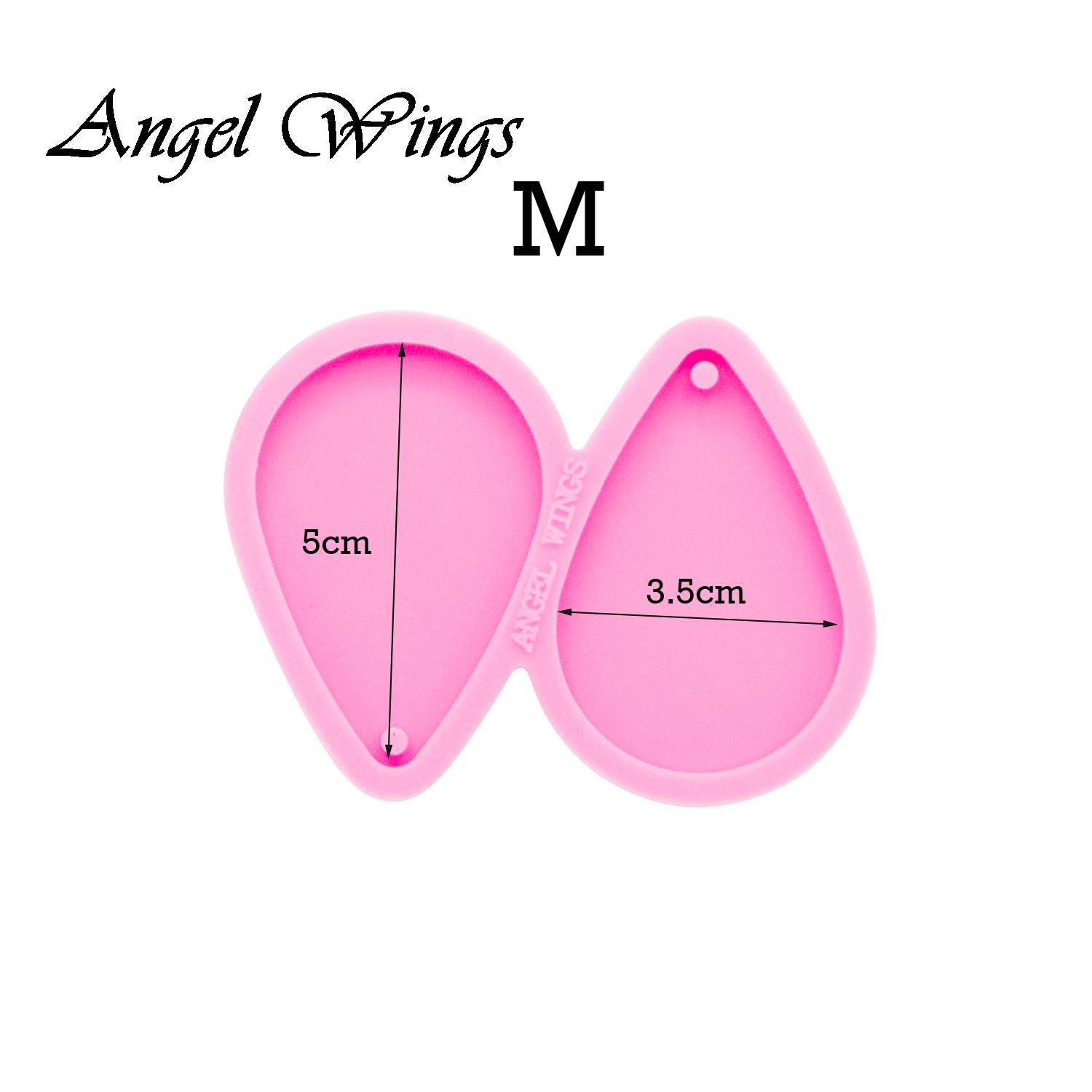 Parlak Tear Drop Hoop küpe sil - Geode Mold Silicone incelemesi ve fiyatı