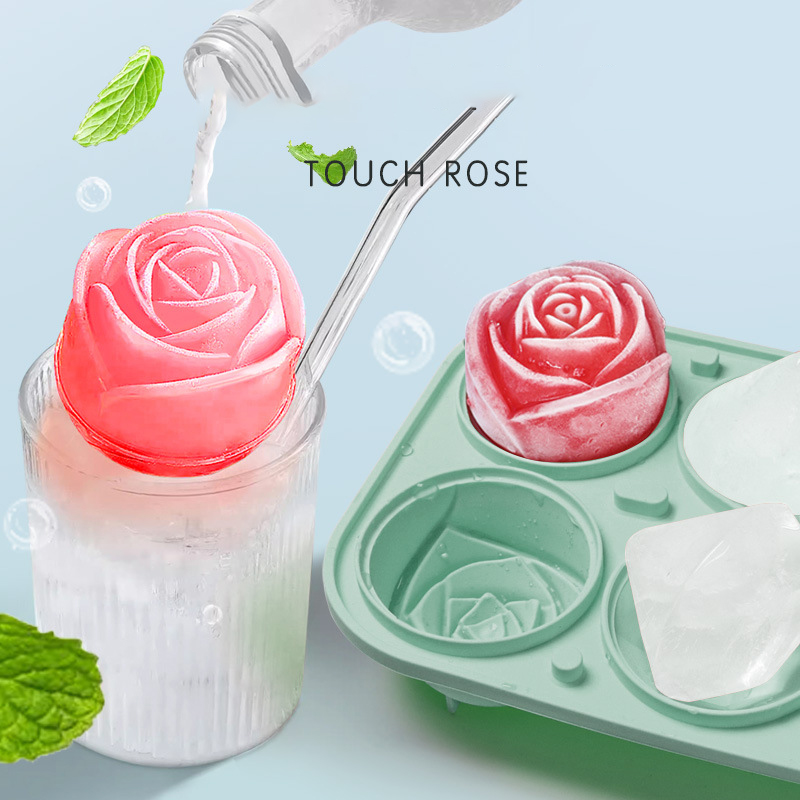 3D Gül Elmas Yuvarlak Buz Küpü - Coaster Mold Round incelemesi ve fiyatı