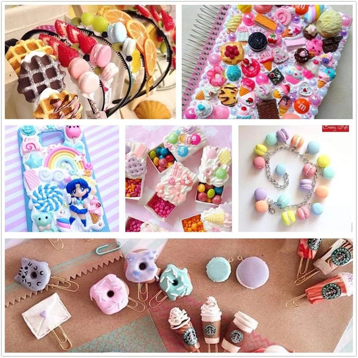 30 adet Rastgele Şeker Balçık  - Resin Craft Material incelemesi ve fiyatı