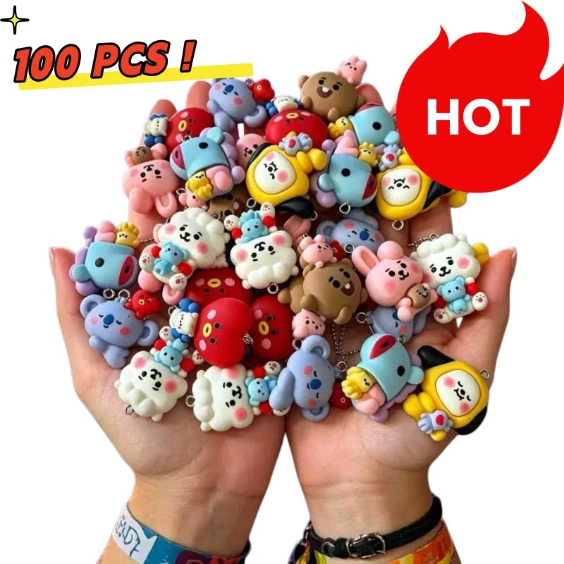7 adet BT21 Reçine Karikatür F - Resin Craft Material incelemesi ve fiyatı