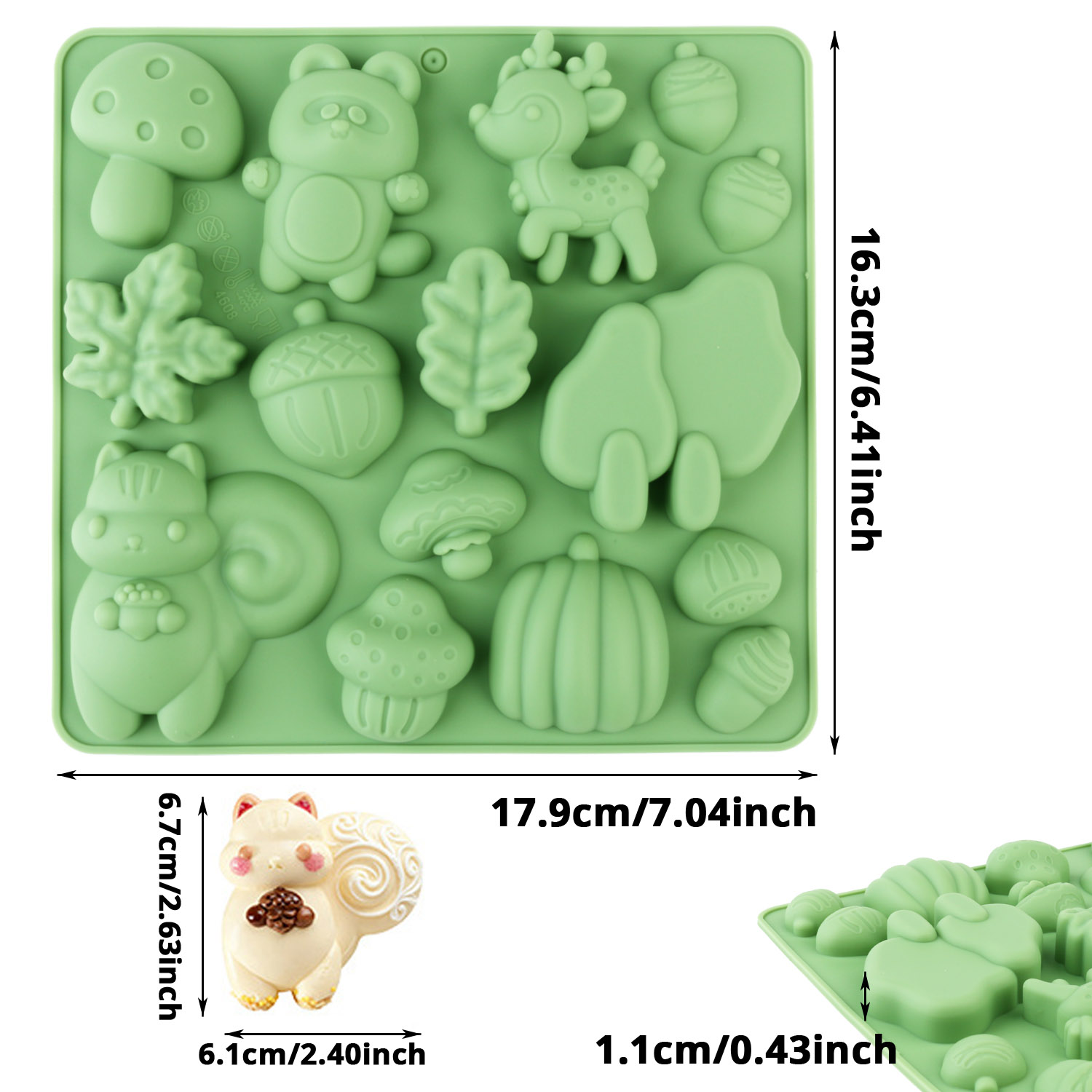 Sincap ve Geyik Şeklinde Hayva - Resin Craft Material incelemesi ve fiyatı