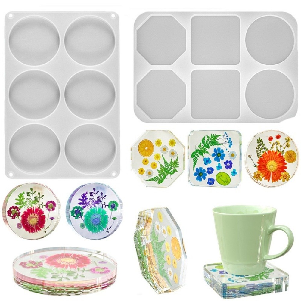 Yaratıcı Bardak Altlıkları Sil - Coaster Mold Round incelemesi ve fiyatı