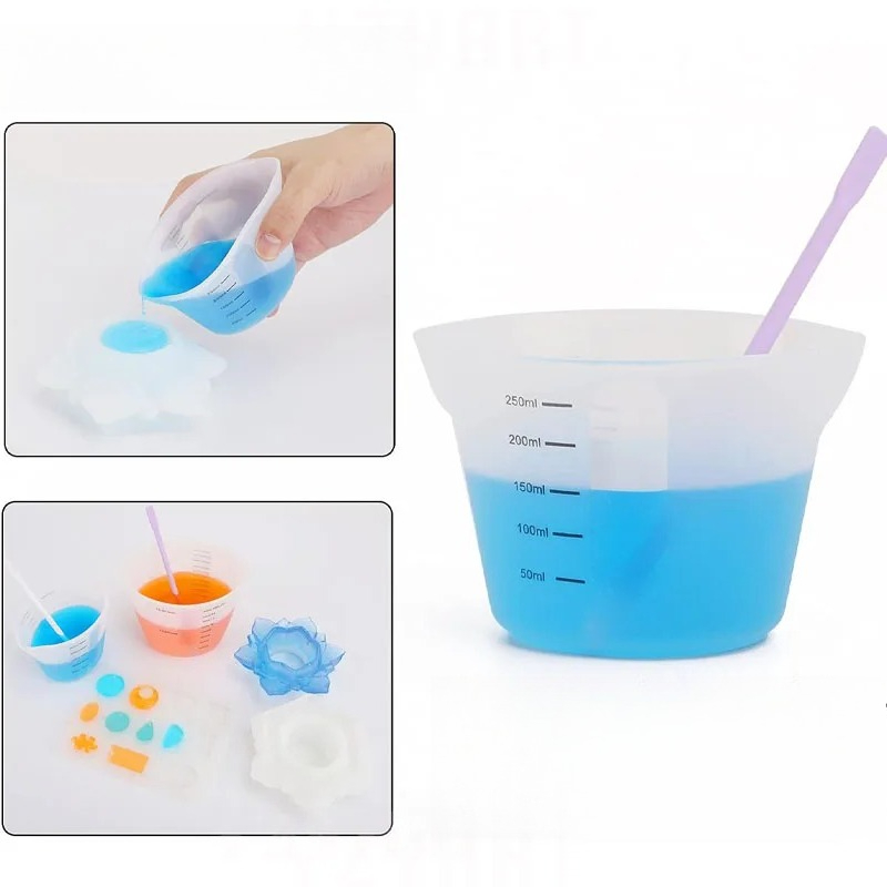 1 adet Yaratıcı Basit 500 ml/2 - Mixing Cup Silicone incelemesi ve fiyatı
